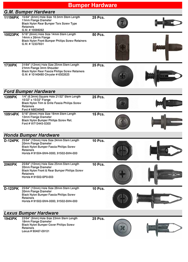 RETENEDORES TIPO TORNILLO Marol Proveedor Industrial